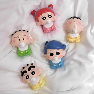 Cute Baby Shinchan and Friends Stress Buster Figurine