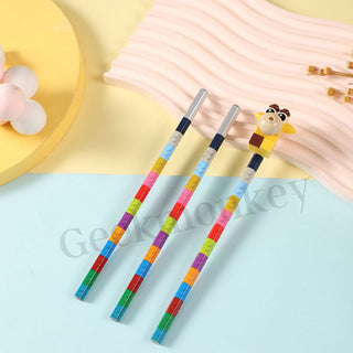 Pencil With DIY Block Topper