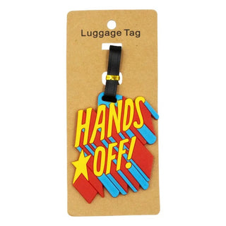 Funny Text Luggage Tag | Baggage Identifier Tags for Travellers