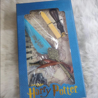 Wizard Letter Kit - Mini Quill Writing Set with Wax Seal Stamp