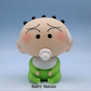 Cute Baby Shinchan and Friends Stress Buster Figurine