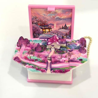Pop-Up Book Keychain