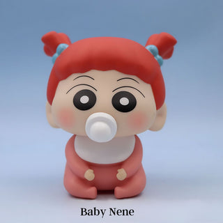 Cute Baby Shinchan and Friends Stress Buster Figurine