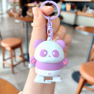 Pookie Panda Windup Keychain