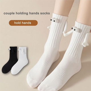 Connected Hands Socks | Loose You Never - Magnetic Friendship Socks [2 Pairs]