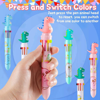 Dino Decennial Multi Color Ballpoint Pen