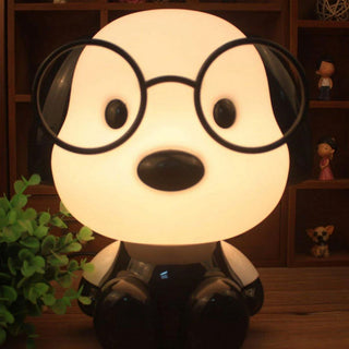 Cute Dog Night Light | Doctor Doggo Table Lamp for Kids Room