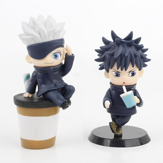 JJK Snack Squad – Sorcerers n Snacks Edition Figurines (6pc Set)