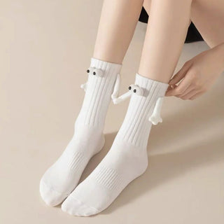 Connected Hands Socks | Loose You Never - Magnetic Friendship Socks [2 Pairs]