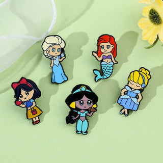 Fairytale Royalty Enamel Pin Set