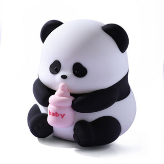 Pookie Panda Silicone Lamp | Touch Sensor Panda Lamp, Rechargeable Night Light