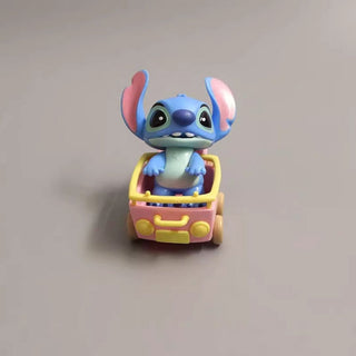 Stitch Riding Adventure PVC Figure – Cute Alien on Vehicle Series