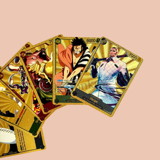 One Piece Trading Cards | Gold Foil Edition