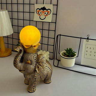 Adorable Elephant | Nightlight by Night, Desk Lamp by Day