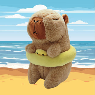 Swimming Capybara Plush Toy