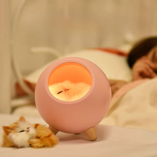 Cat Night Light | Stepless Dimming with Touch Control