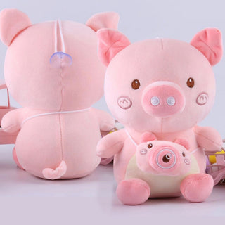 Cute Pig with a Cam Soft Toy