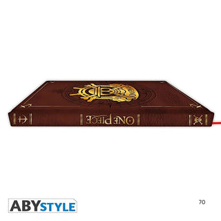 One Piece A5 Premium Notebook – Straw Hat Crew Skull Cover by ABYstyle