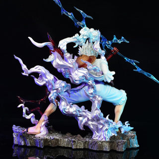 Nika Luffy Gear 5 Glowing Lamp – One Piece Collectible Figure