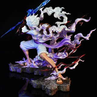 Nika Luffy Gear 5 Glowing Lamp – One Piece Collectible Figure