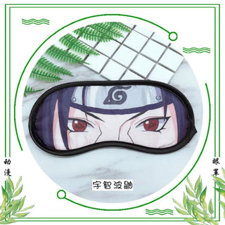 Naruto Fighters Eye Mask | Quirky Naruto Itachi Eye Blinder [Free Gel Pad]