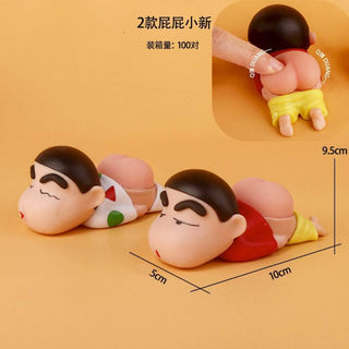 Crayon Shinchan Hips Don't Lie | Shinchan Figurines Set of 2