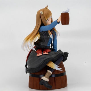 Spice and Wolf – Holo PVC Action Figure Sitting on Barrel (15cm)