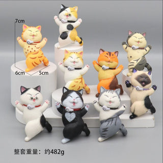 Cute Cats Toy Figures