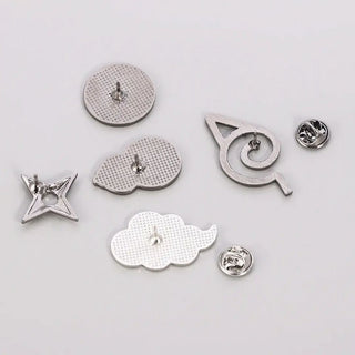 Naruto Metallic Lapel Pins