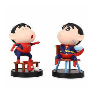 Shin Chan Superhero Figurine | Mischief and Mayhem Together