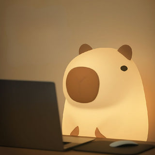 Cute Capybara Silicone Lamp