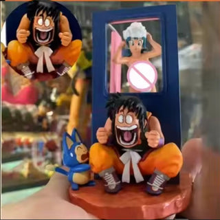 Yamcha Peeking Scene – Dragon Ball Z Humorous Collectible Figure
