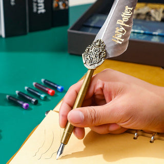 GeekMonkey Calligraphy Fountain Pen Set [ Free Harry Keychain ] 