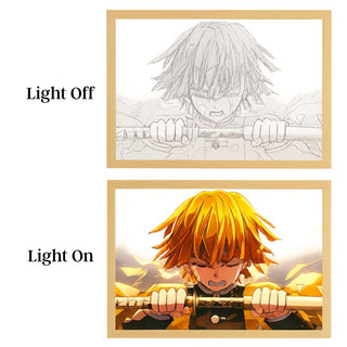 Demon Slayer Light Painting – Kimetsu no Yaiba Warriors