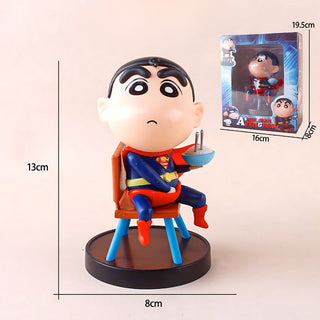 Shin Chan Superhero Figurine | Mischief and Mayhem Together