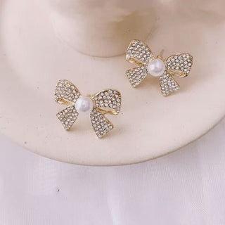 Bow Shaped Earrings | Elegant and Timeless Jewelry