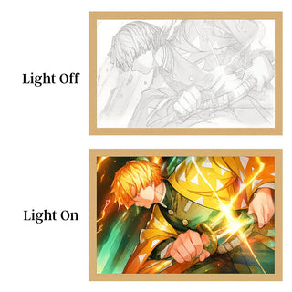 Demon Slayer Light Painting – Kimetsu no Yaiba Warriors