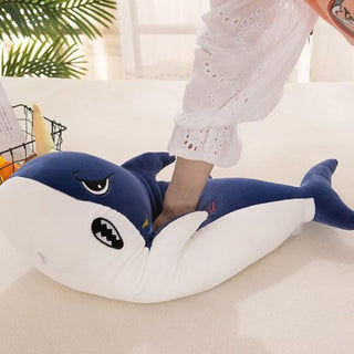 Shark Plush Pillow with Blanket