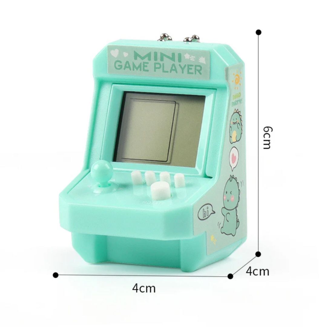 Cool Arcade Game Keyring Retro Style Gaming Keychain – Geekmonkey