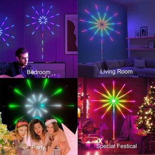 LED Firework Strip Light