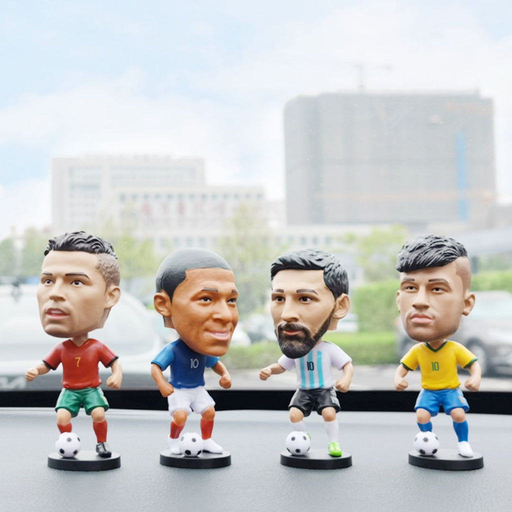 Soccer Player Bobblehead | 10 cm Bobblehead Collectibles for Football ...