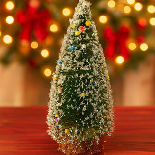 Christmas Bottle Brush Trees
