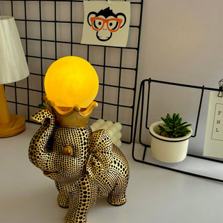 Adorable Elephant | Nightlight by Night, Desk Lamp by Day