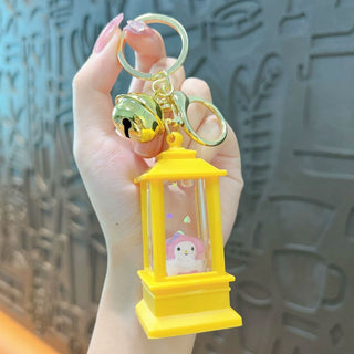 Kuromi Dome Keychain with Light