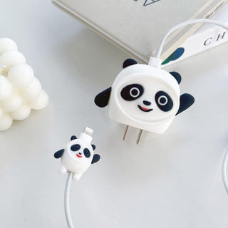 Panda Apple Charger Cover (For 18-20W) | Cute & Protective Design