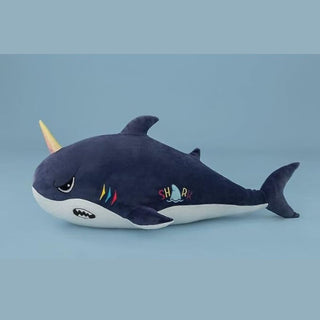 Shark Plush Pillow with Blanket