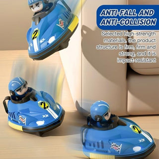 Go Kart Battle Remote Control Car Set – 2 Player RC Collision Cars