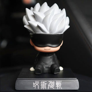 Jujutsu Kaisen Bobblehead | Gojo - Yuji Bobble with Mobile Holder - Anime Gift