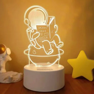 Little Astronaut - 3D Illusion Lamp