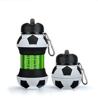 Roll the Ball Bottle | Expandable Silicone Bottle for Sports Lovers